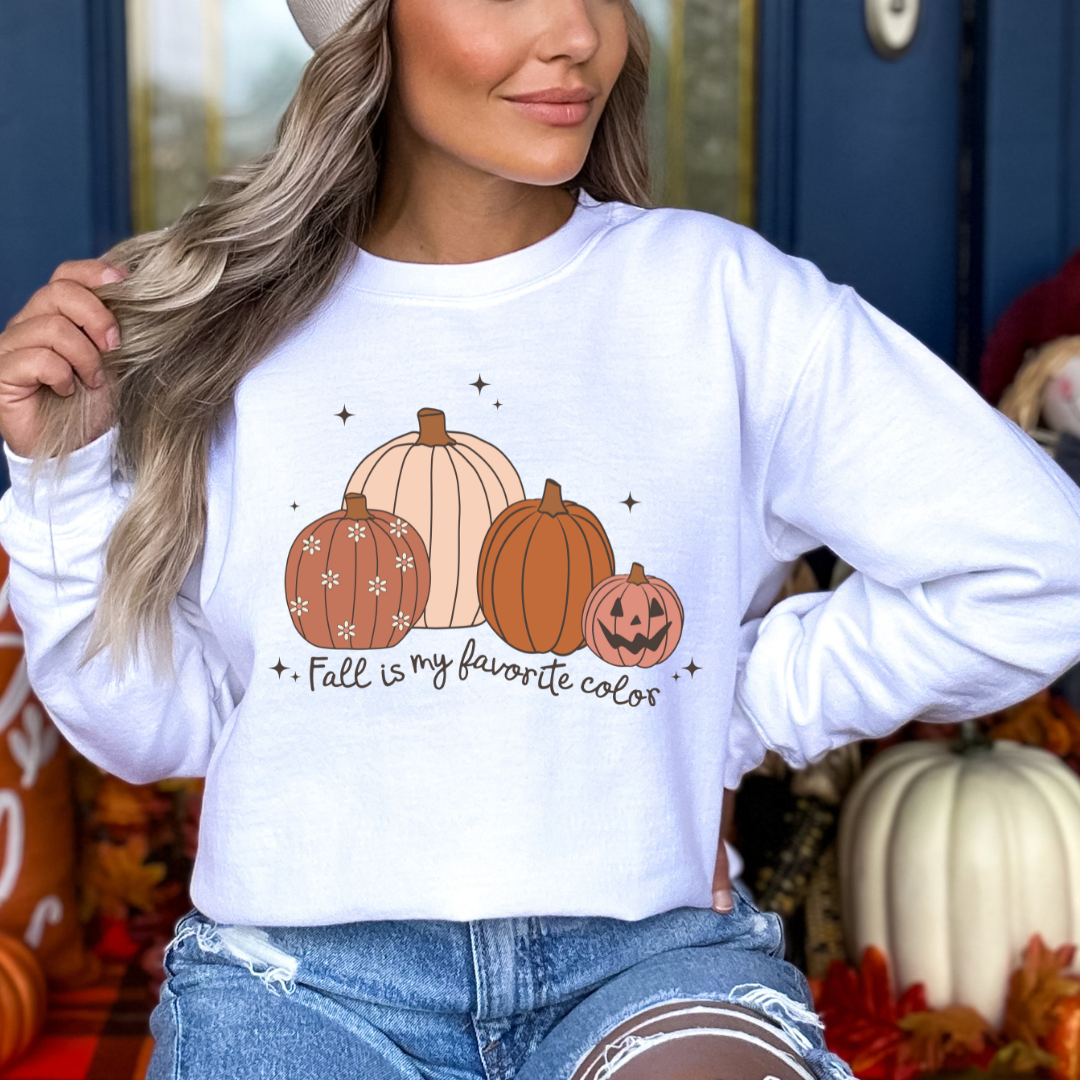 Fall Is My Favorite Color Cozy Unisex Crewneck