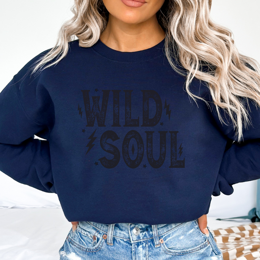 Wild Soul Cozy Unisex Crewneck