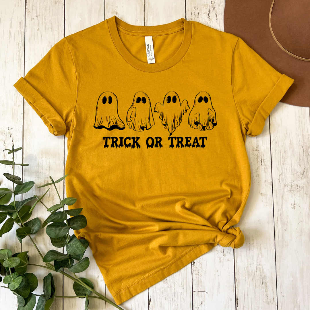 Trick or Treat Relaxed Unisex Tee