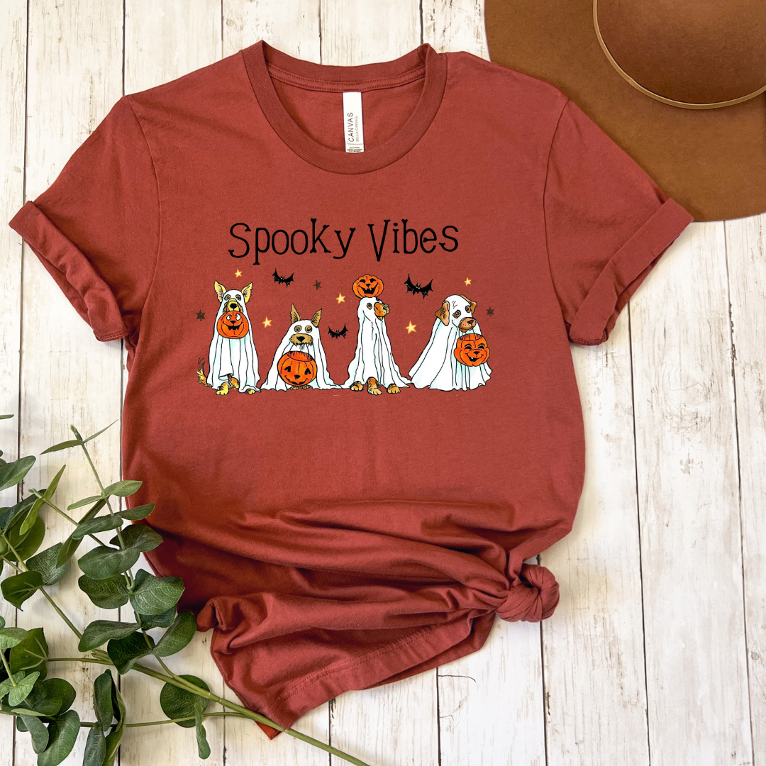 Spooky Vibes Relaxed Unisex Tee