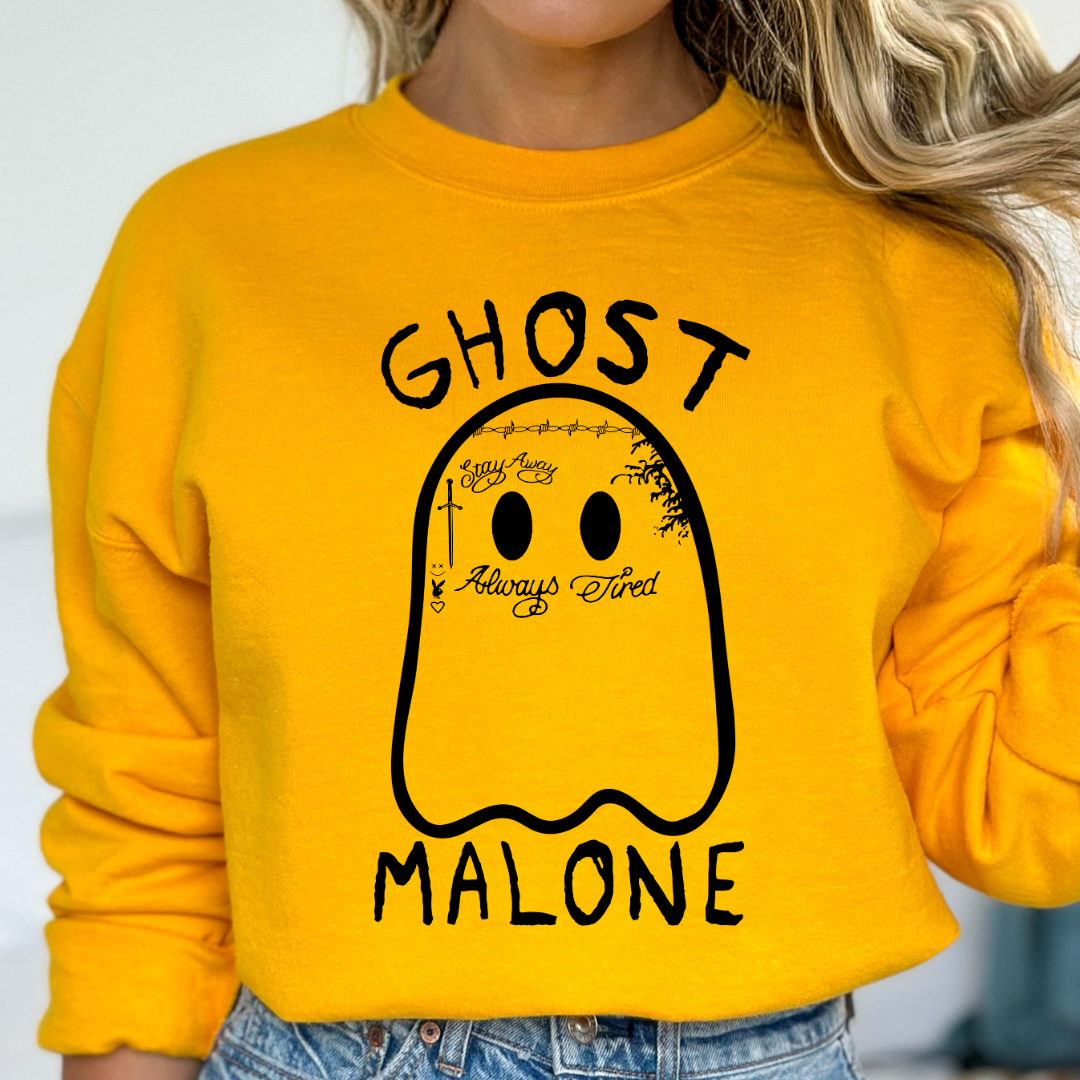 Ghost Malone - DTF TRANSFER New Design