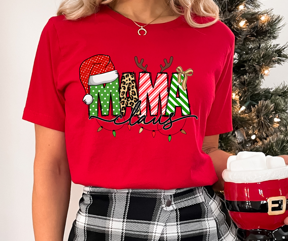 Mama Claus - DTF TRANSFER New Design