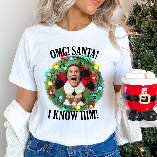 OMG Santa!  - DTF TRANSFER