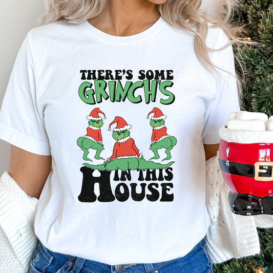 Grinch's In This House - DTF TRANSFER New Design