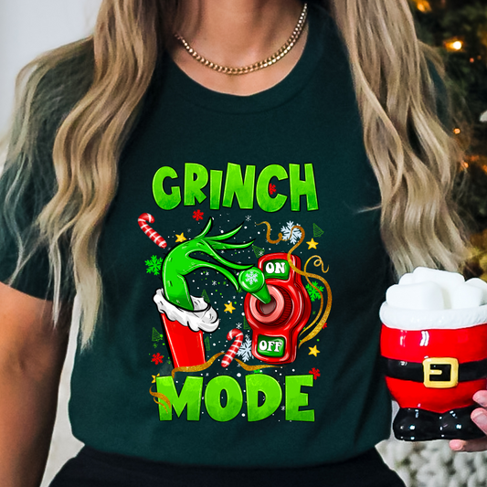 Grinch Mode Relaxed Unisex Tee