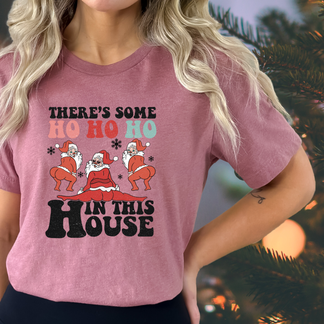 Ho Ho Ho In This House Relaxed Unisex Tee