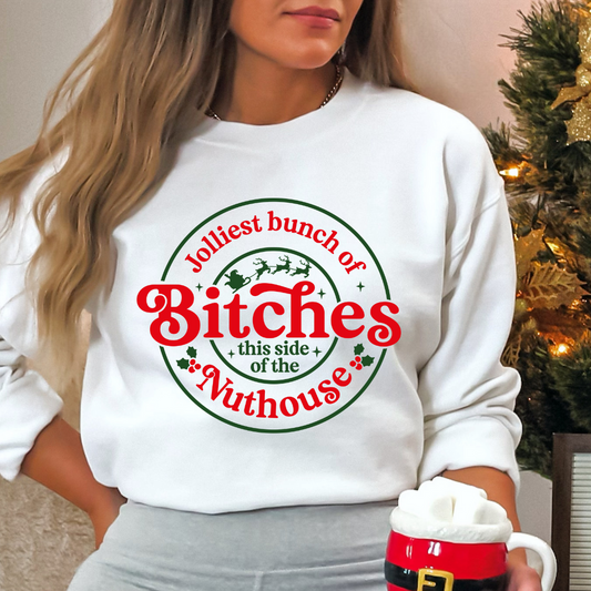 Jolliest Bunch Bitches  - DTF TRANSFER