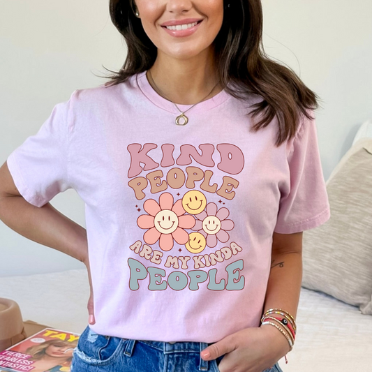 Kind People Pink T- Shirt