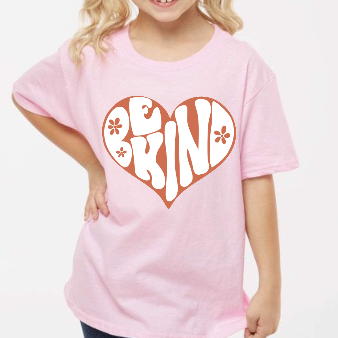 Kids Be Kind Pink T- Shirt