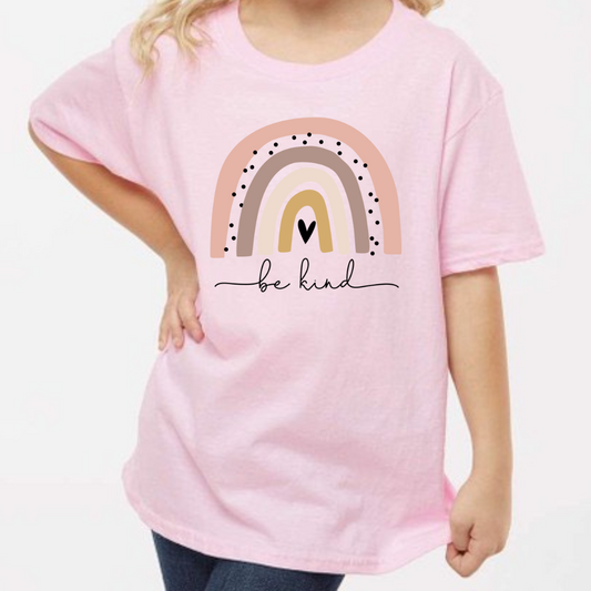 Kids Be Kind Pink T- Shirt