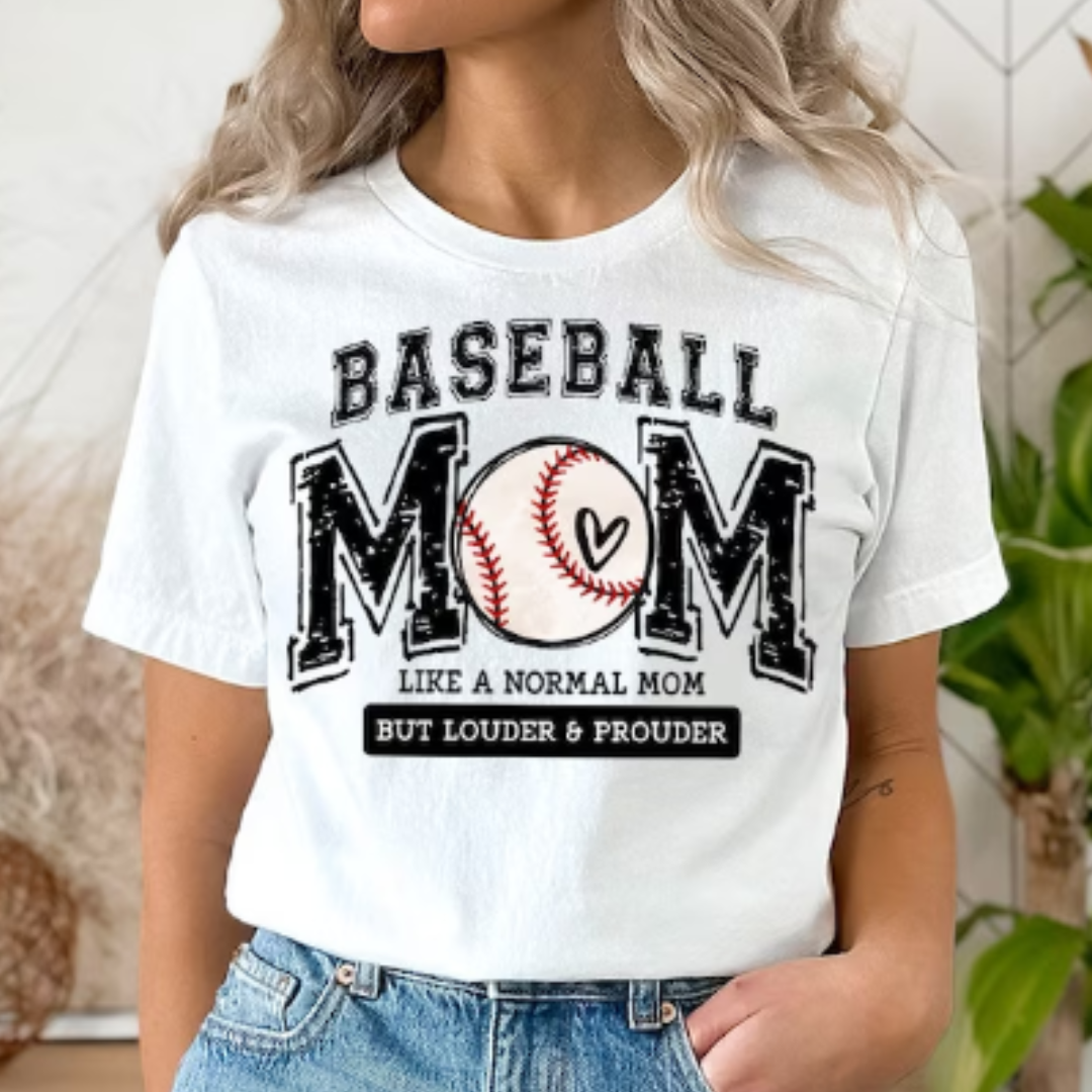 Baseball Mom READY TO PRESS DTF TRANSFER