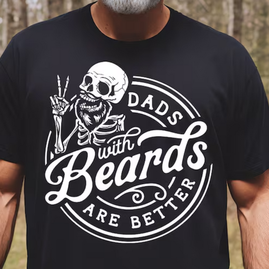 Dad's With Beards READY TO PRESS DTF TRANSFER