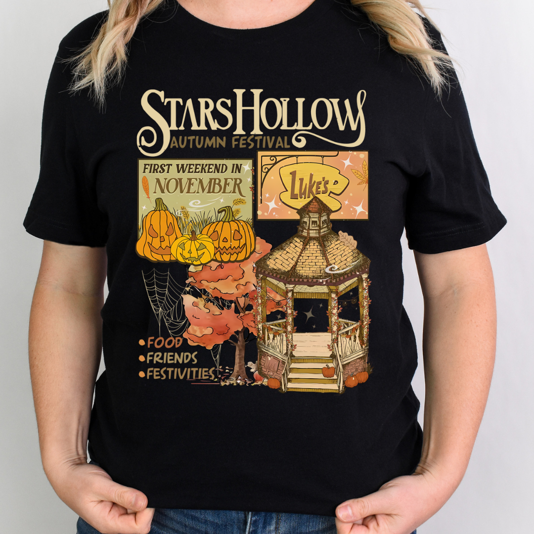 Stars Hollow First Week In November - DTF TRANSFER New Design