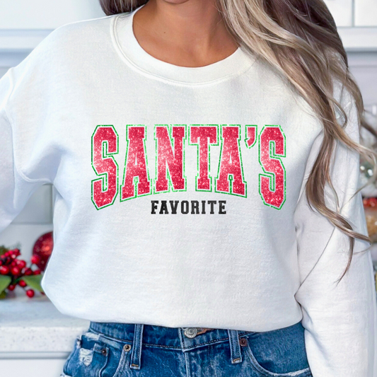 Santa's Favorite DTF TRANSFER