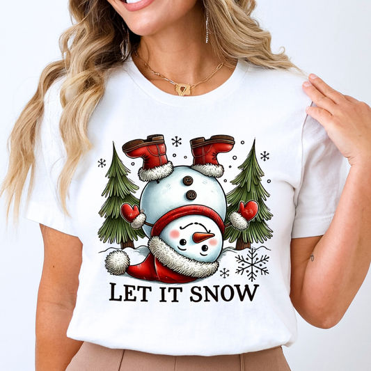 Let It Snow DTF TRANSFER