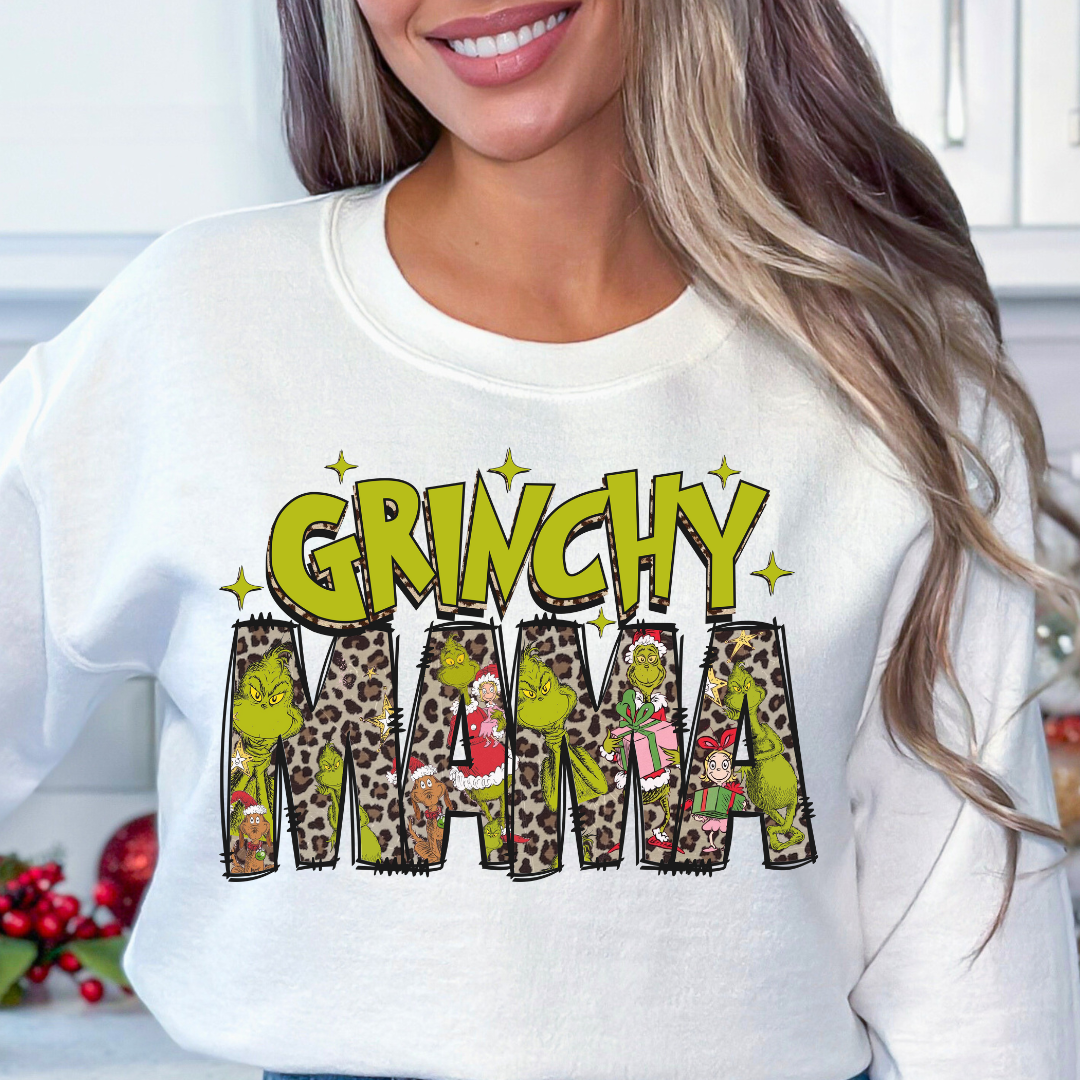 GRINCHY MAMA DTF TRANSFER