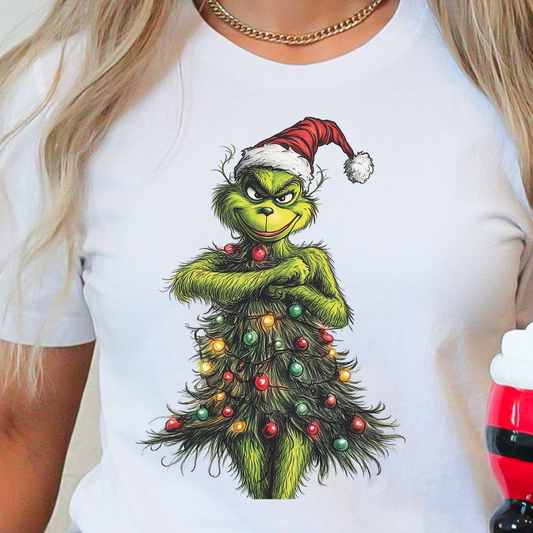 GRINCH TREE - DTF TRANSFER