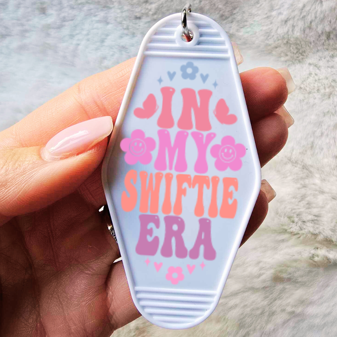 SWIFTIE UV DTF MOTEL KEY STICKER