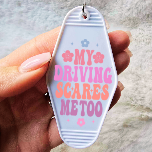 MY DRIVING UV DTF MOTEL KEY STICKER