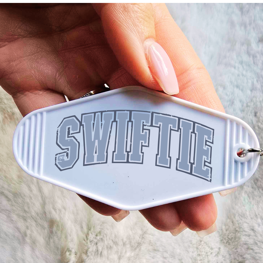 SWIFTIE UV DTF MOTEL KEY STICKER