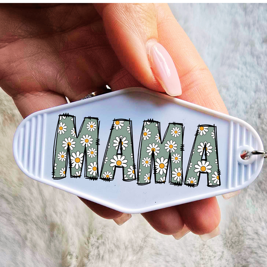 MAMA DAISY UV DTF MOTEL KEY STICKER