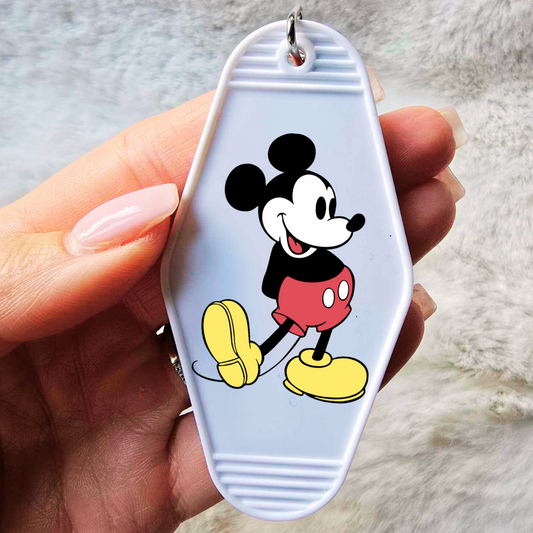 MICKEY UV DTF MOTEL KEY STICKER