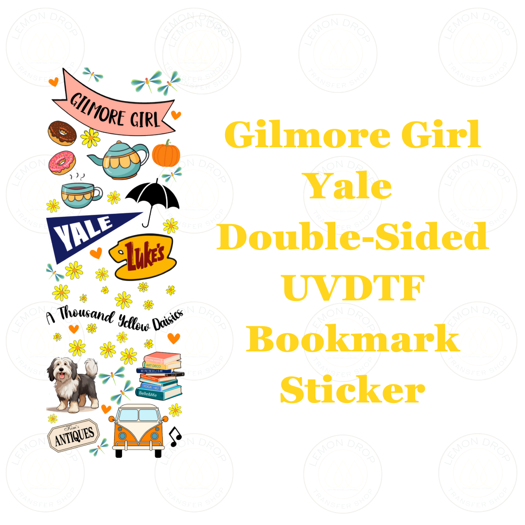 Gilmore Girl Yale Double-Sided UVDTF Print