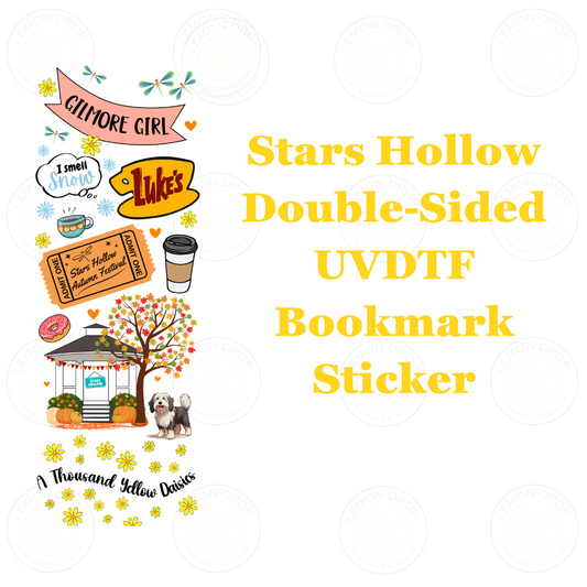 Stars Hollow Double-Sided UVDTF Print