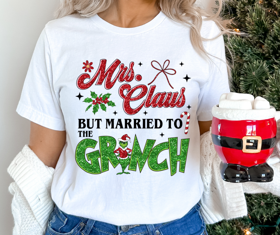 Married To The Grinch - DTF TRANSFER