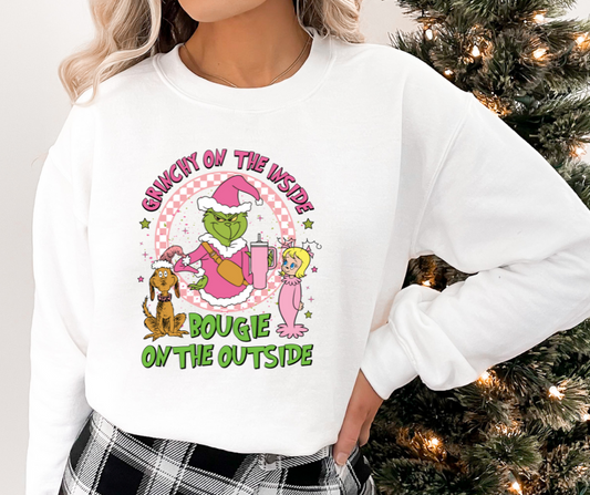 Grinchy On The Inside - DTF TRANSFER