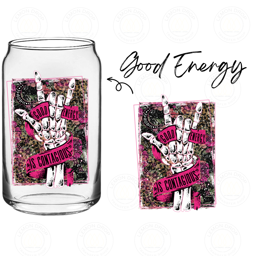 Good Energy UV DTF STICKER