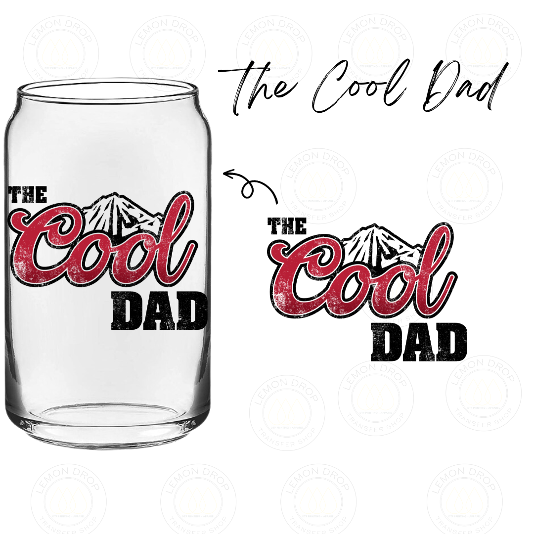 The Cool Dad - UV DTF STICKER