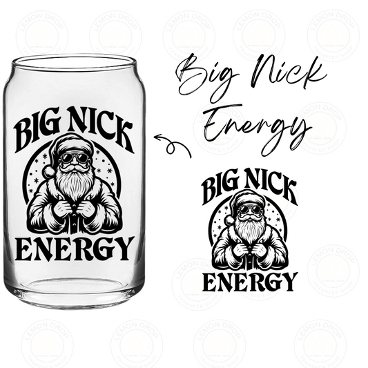 Big Nick Energy UV DTF STICKER