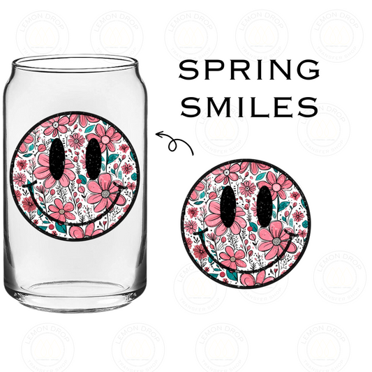 Spring Smiles UV DTF STICKER
