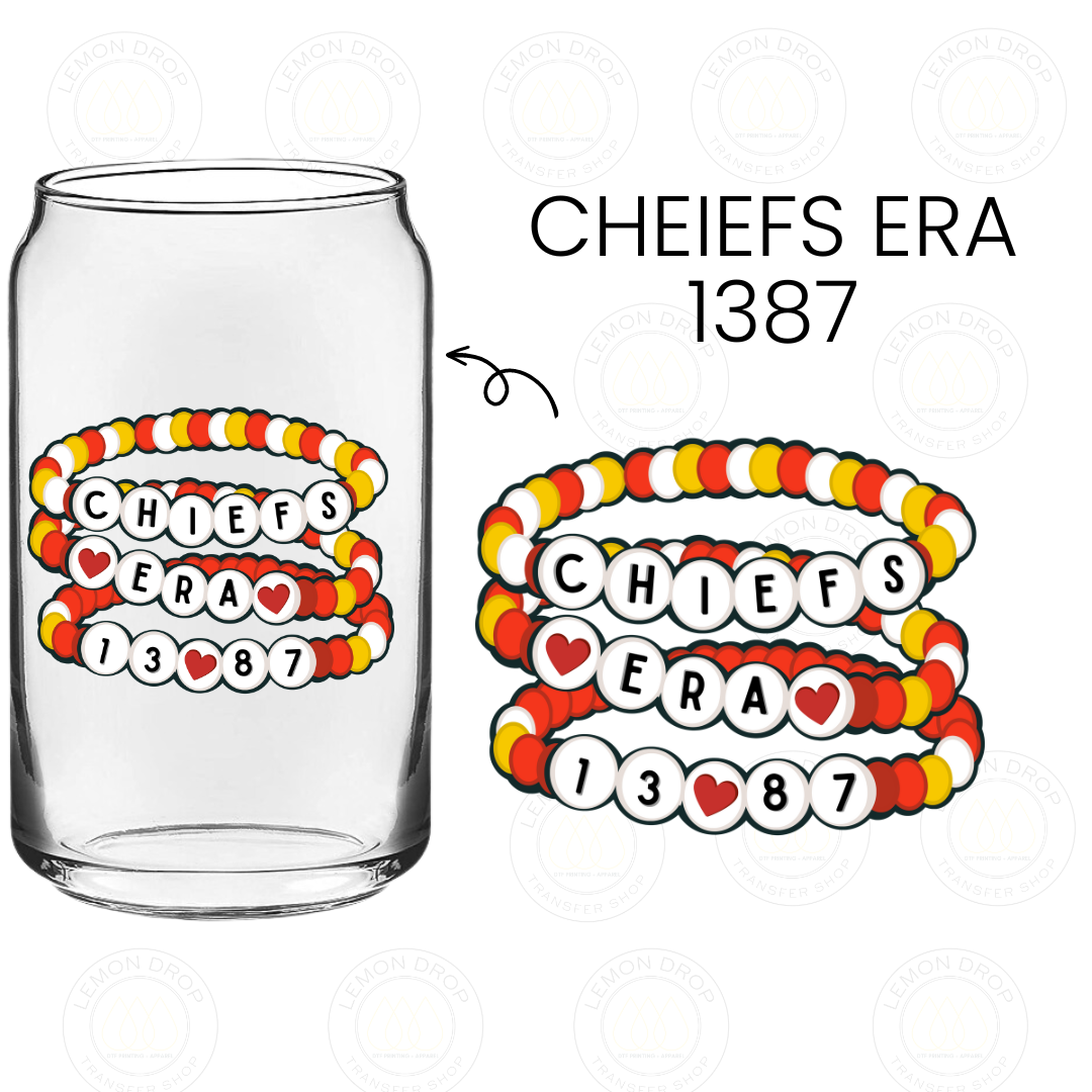 CHIEFS ERA 1387 UV DTF STICKER