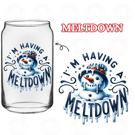 MELTDOWN DOUBLE-SIDED UV DTF STICKER