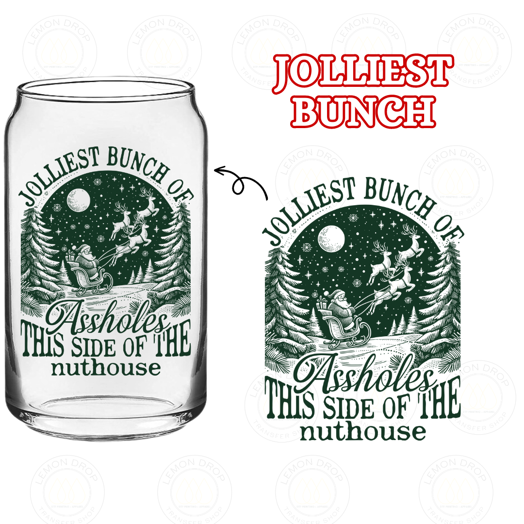 JOLLIEST BUNCHDOUBLE-SIDED UV DTF STICKER