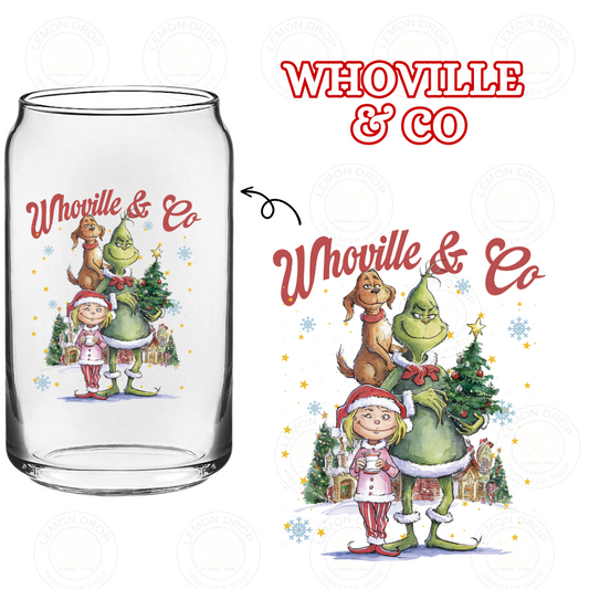 WHOVILLE & CO DOUBLE-SIDED UV DTF STICKER