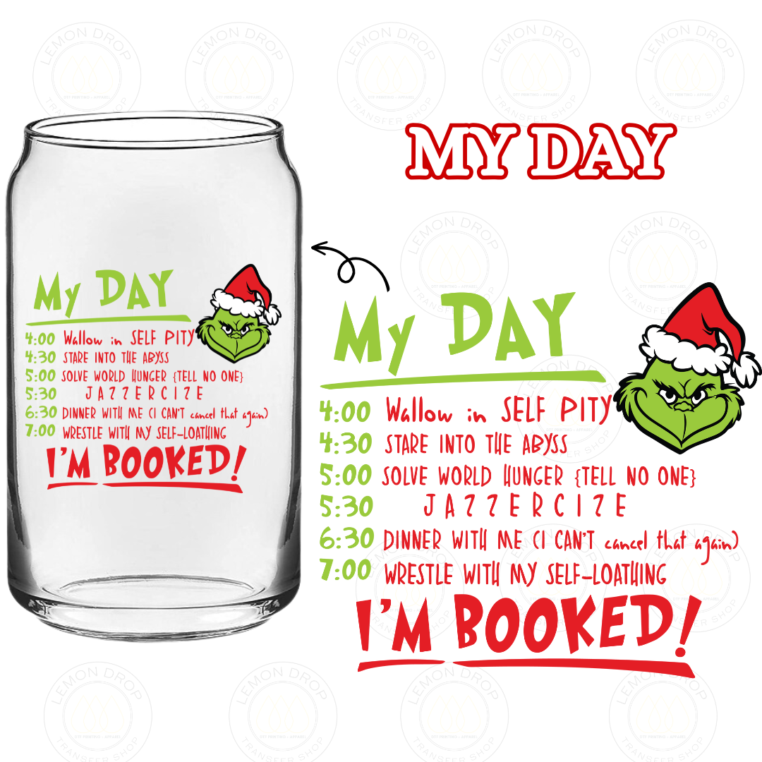 MY DAY DOUBLE-SIDED UV DTF STICKER