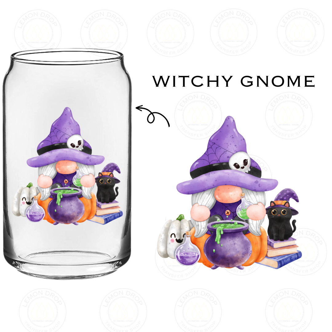 WITCHY GNOME UV DTF STICKER