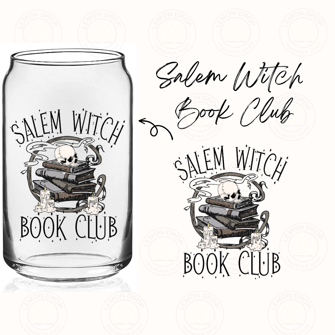 Salem Witch  Book Club UV DTF STICKER
