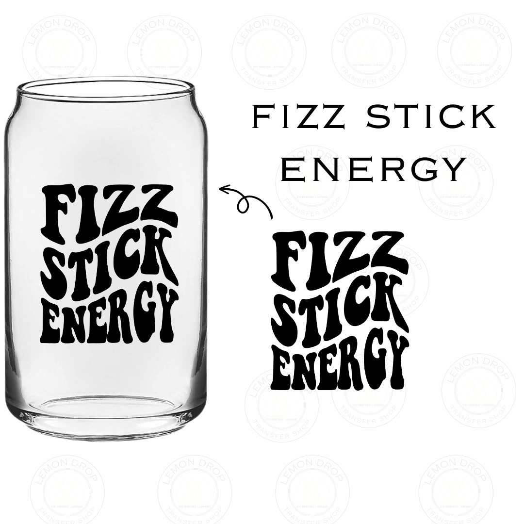 Fizz Stick Energy UV DTF STICKER