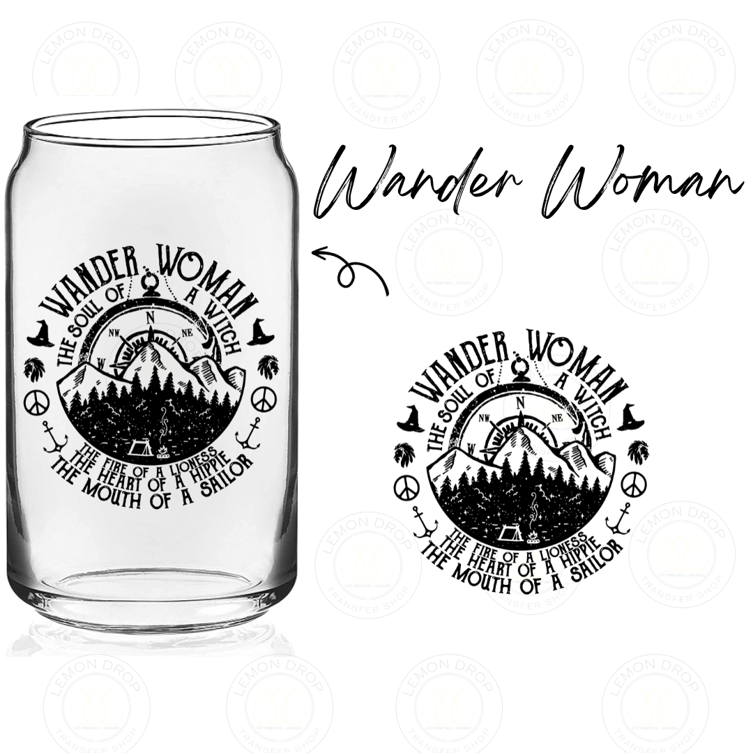 Wander Woman UV DTF STICKER