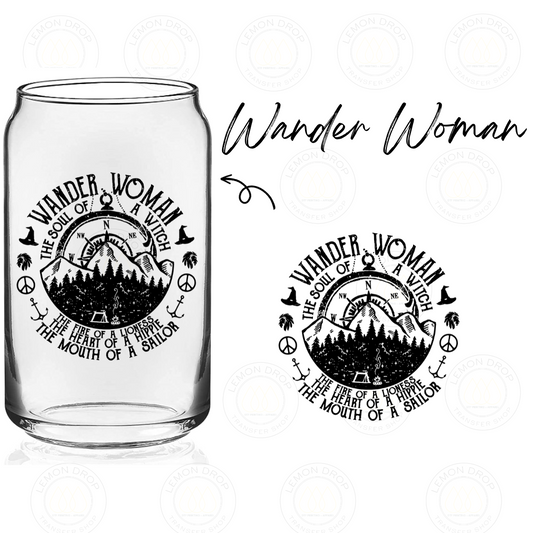 Wander Woman UV DTF STICKER