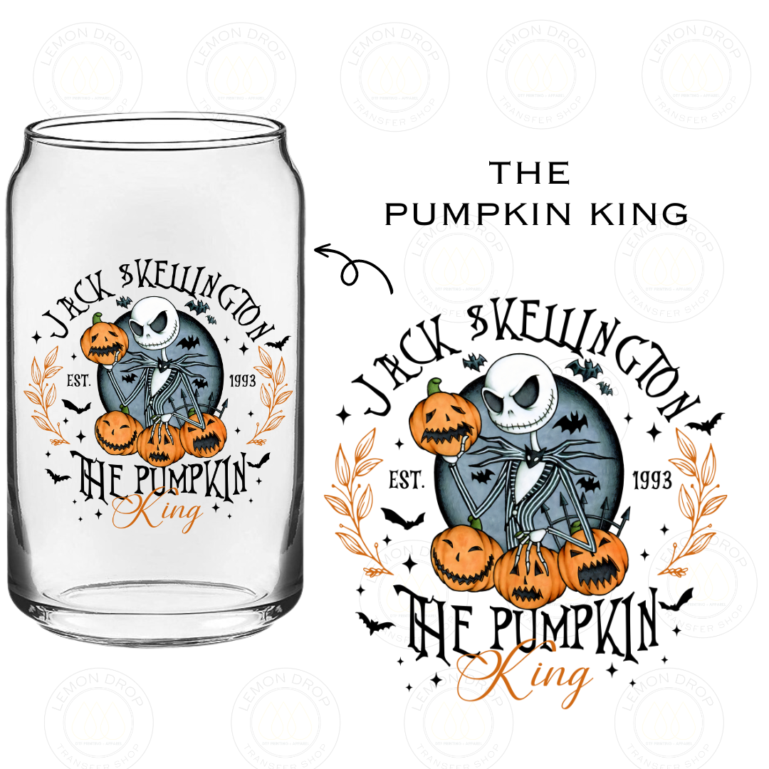 THE  PUMPKIN KING UV DTF STICKER