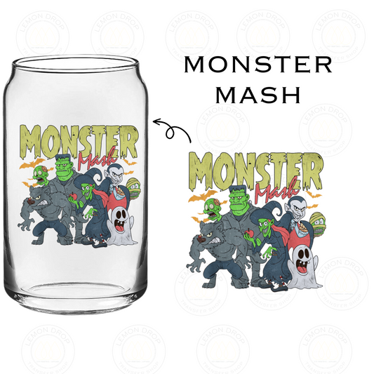 MONSTER MASH DOUBLE SIDED UV DTF STICKER