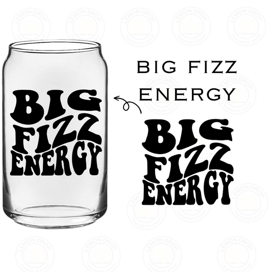 Big Fizz Energy UV DTF STICKER