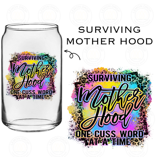 SURVIVING MOTHER HOOD UV DTF STICKER