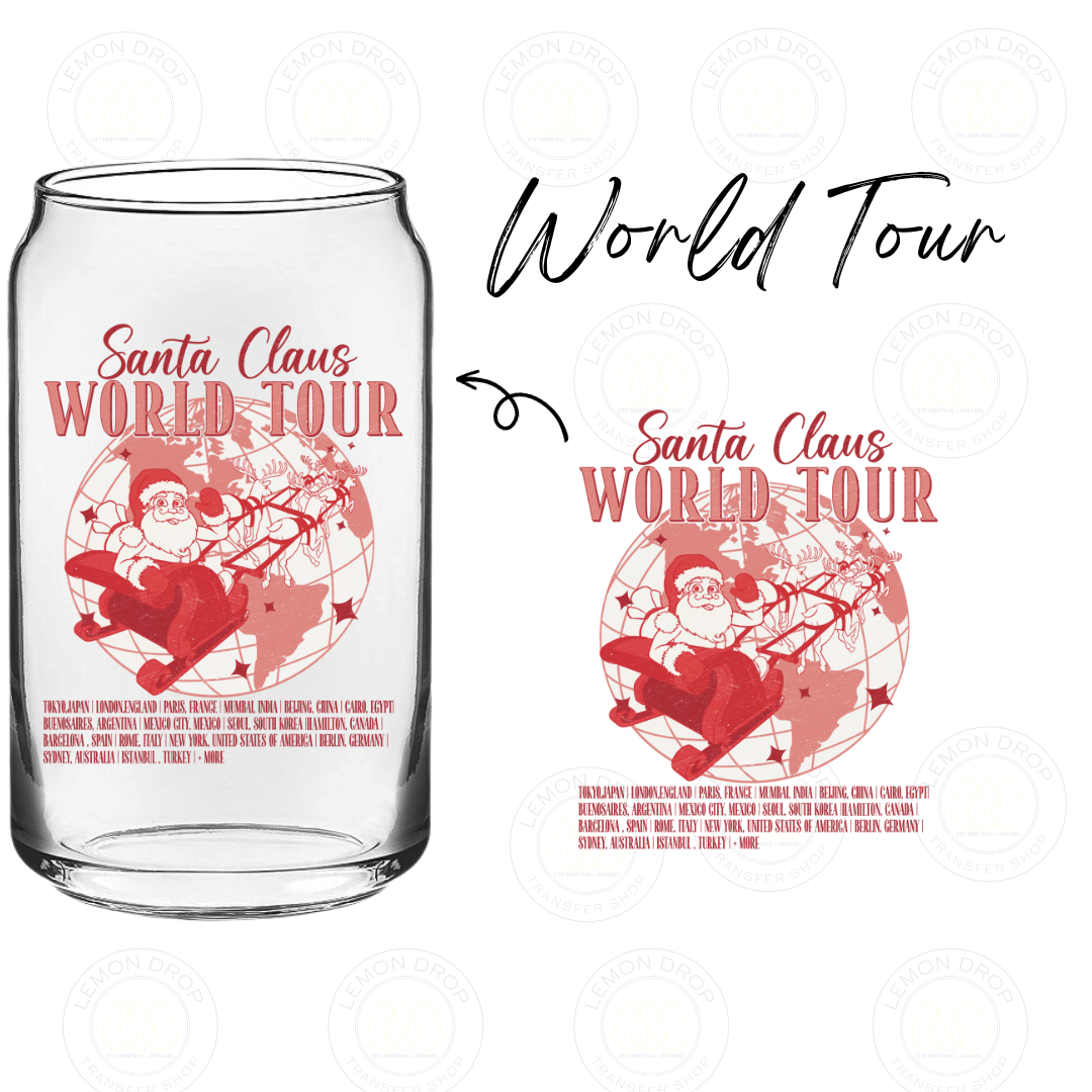 World Tour UV DTF STICKER