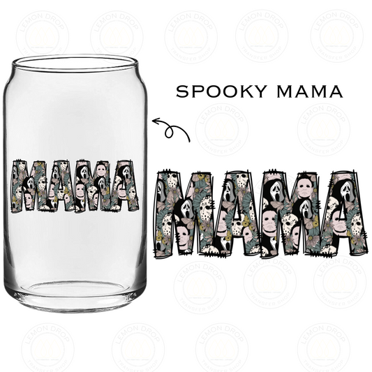 SPOOKY MAMA UV DTF STICKER